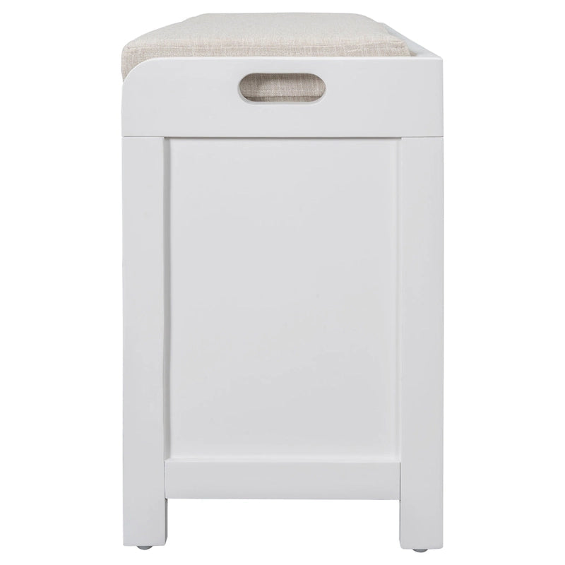 Storage Bench Entryway Bench Shoe Bench with Cushion