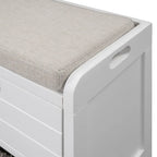 Storage Bench Entryway Bench Shoe Bench with Cushion
