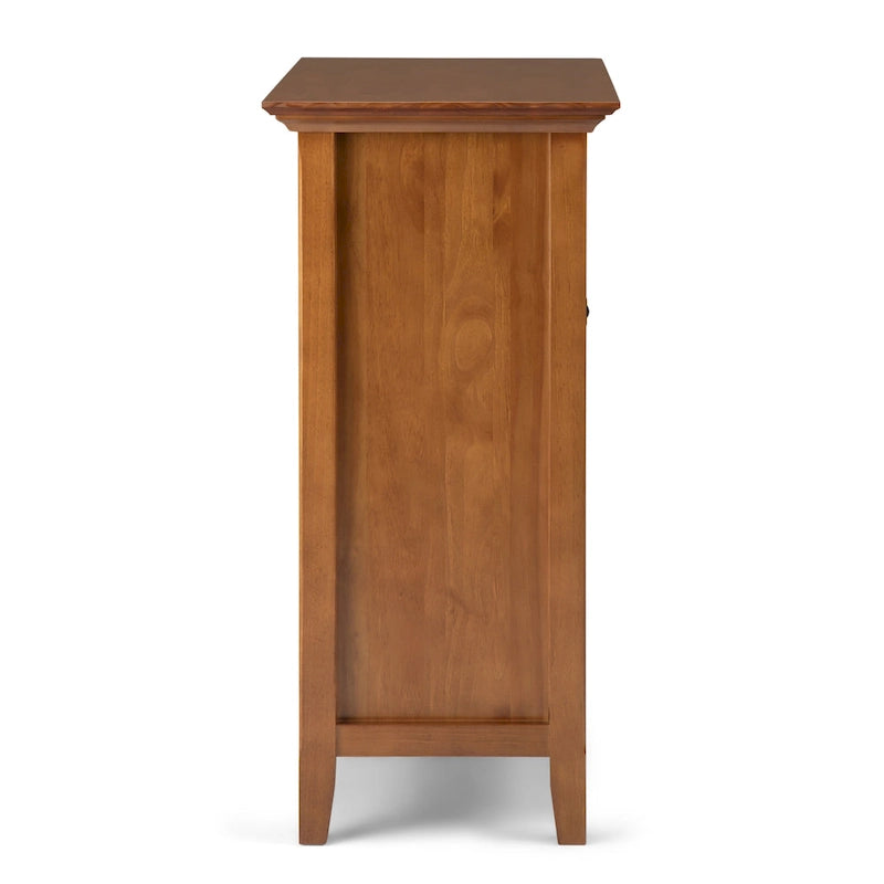 WYNDENHALL Halifax SOLID WOOD 37 inch Wide Transitional Medium Storage Cabinet - 37 w x 17 d x 36  h