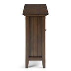 WYNDENHALL Halifax SOLID WOOD 37 inch Wide Transitional Medium Storage Cabinet - 37 w x 17 d x 36  h