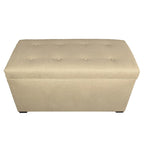MJL Furniture Angela 8 Button Tufted Dawson7 Storage Trunk Bench