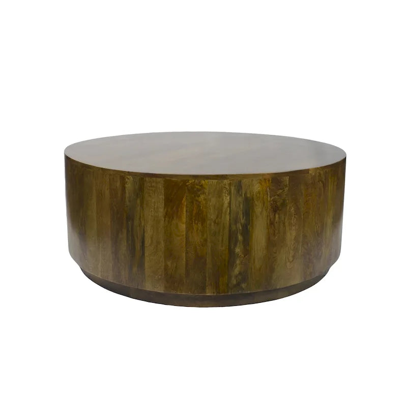 Carolina Living Tamia 42  Round Wooden Coffee Table - Elm