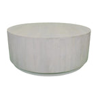 Carolina Living Tamia 42  Round Wooden Coffee Table - Elm