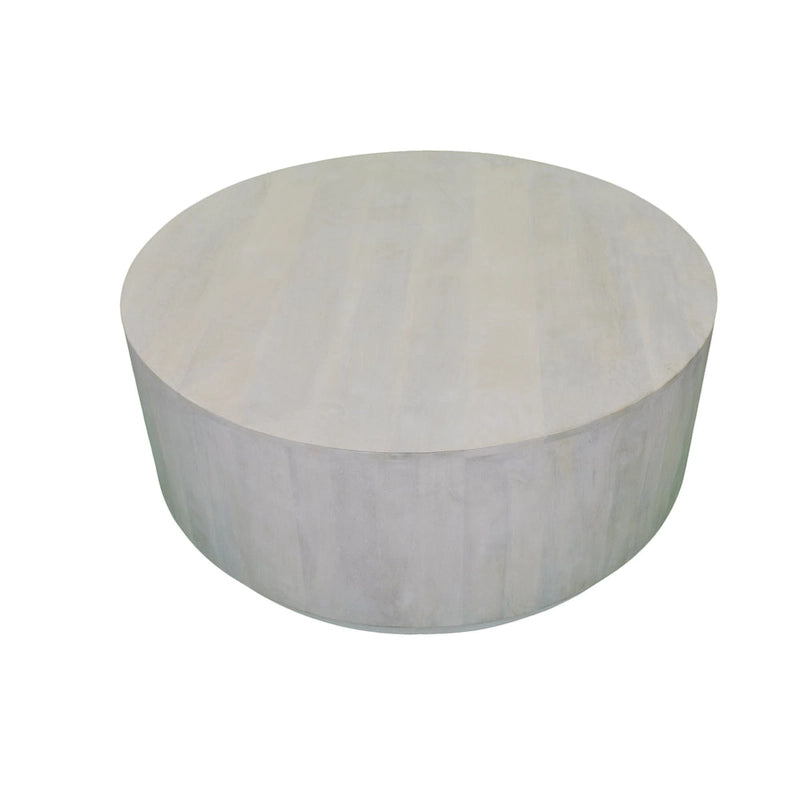 Carolina Living Tamia 42  Round Wooden Coffee Table - Elm