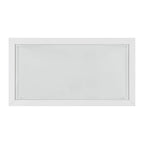 Cordero Wood and Glass Top 48-Inch Wide Coffee Table with Shelf Storage