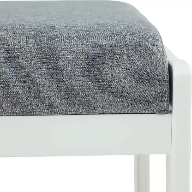 Wood Shoe Bench - 13.4 D x 32.9 W x 15.8 H