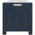 3-drawer Wooden Storage Bench with Cushion