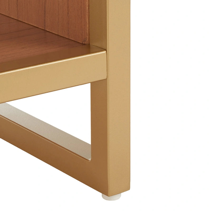 SAFAVIEH Mignon Open Shelf Bench withCushion - 42  W x 15  D x 18  H - 42Wx15Dx18H