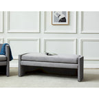 SAFAVIEH Couture Borghildur Curved Bench - 55Wx22Dx20H