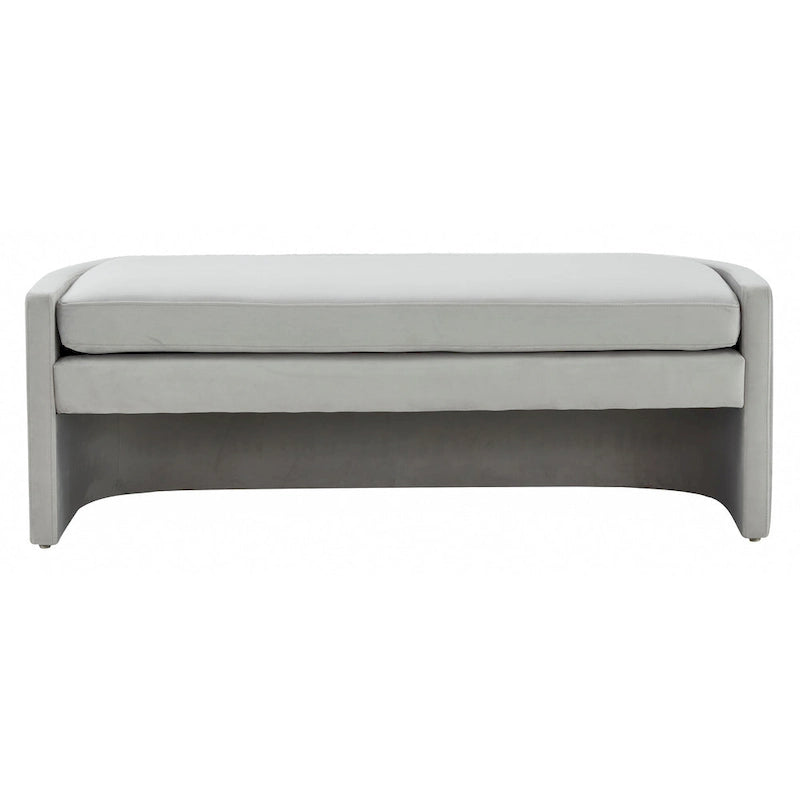 SAFAVIEH Couture Borghildur Curved Bench - 55Wx22Dx20H