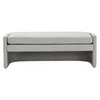 SAFAVIEH Couture Borghildur Curved Bench - 55Wx22Dx20H
