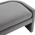 SAFAVIEH Couture Borghildur Curved Bench - 55Wx22Dx20H