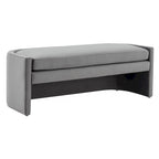 SAFAVIEH Couture Borghildur Curved Bench - 55Wx22Dx20H