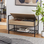 SAFAVIEH Polymnia Storage Bench - 35  W x 16  D x 24  H - 35Wx16Dx24H