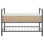 SAFAVIEH Polymnia Storage Bench - 35  W x 16  D x 24  H - 35Wx16Dx24H