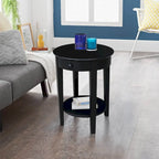 Solid Parawood Philips Accent Table