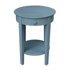 Solid Parawood Philips Accent Table