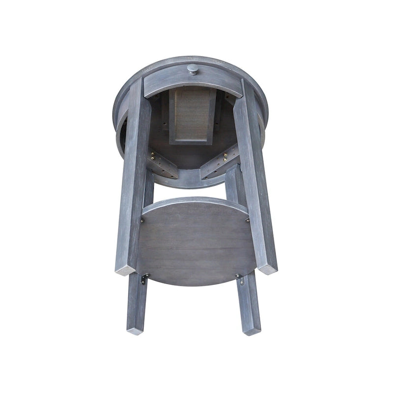 Solid Parawood Philips Accent Table