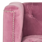 SAFAVIEH Kamilah White/ Clear Club Chair - 31.9  x 33.9  x 29.9  - 32Wx34Dx30H