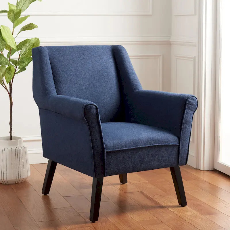 SAFAVIEH Selina Accent Chair - 30  W x 30.3  L x 26.2  H - 30Wx30Dx26H