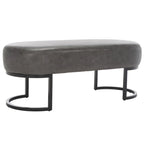 SAFAVIEH Sannie Oval Bench - 50  W x 20  D x 19  H - 50Wx20Dx19H