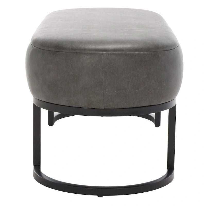 SAFAVIEH Sannie Oval Bench - 50  W x 20  D x 19  H - 50Wx20Dx19H