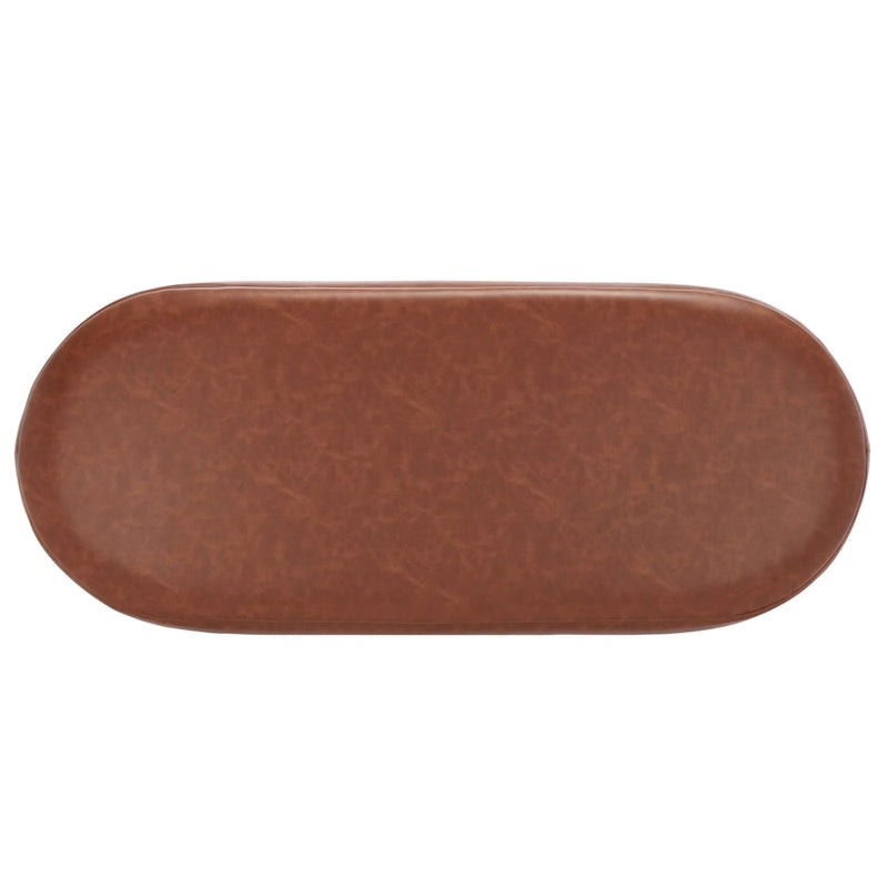 SAFAVIEH Sannie Oval Bench - 50  W x 20  D x 19  H - 50Wx20Dx19H