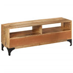 vidaXL TV Stand Mango Wood 47.2 x13.8 x17.7