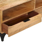 vidaXL TV Stand Mango Wood 47.2 x13.8 x17.7