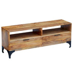 vidaXL TV Stand Mango Wood 47.2 x13.8 x17.7