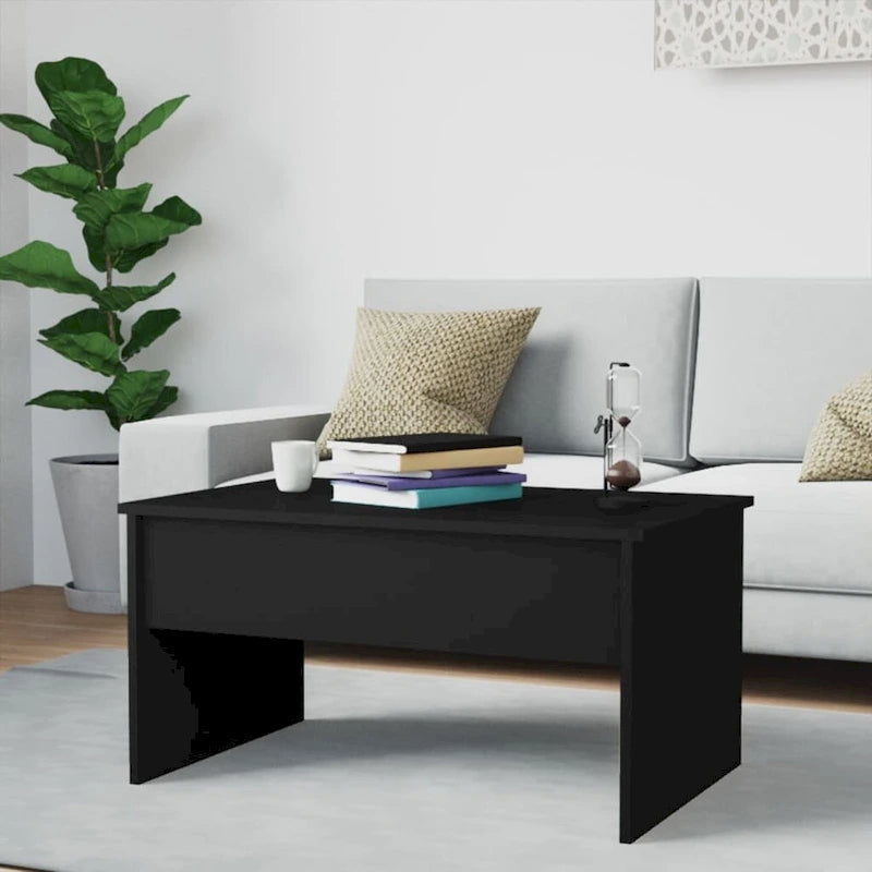 vidaXL Coffee Table Lift Top End Table Accent Side Sofa Table Engineered Wood - 31.5  x 19.9  x 16.3