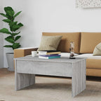 vidaXL Coffee Table Lift Top End Table Accent Side Sofa Table Engineered Wood - 31.5  x 19.9  x 16.3