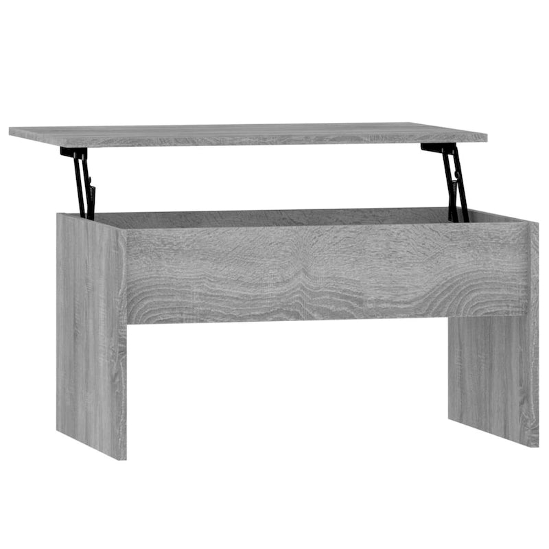 vidaXL Coffee Table Lift Top End Table Accent Side Sofa Table Engineered Wood - 31.5  x 19.9  x 16.3