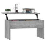 vidaXL Coffee Table Lift Top End Table Accent Side Sofa Table Engineered Wood - 31.5  x 19.9  x 16.3