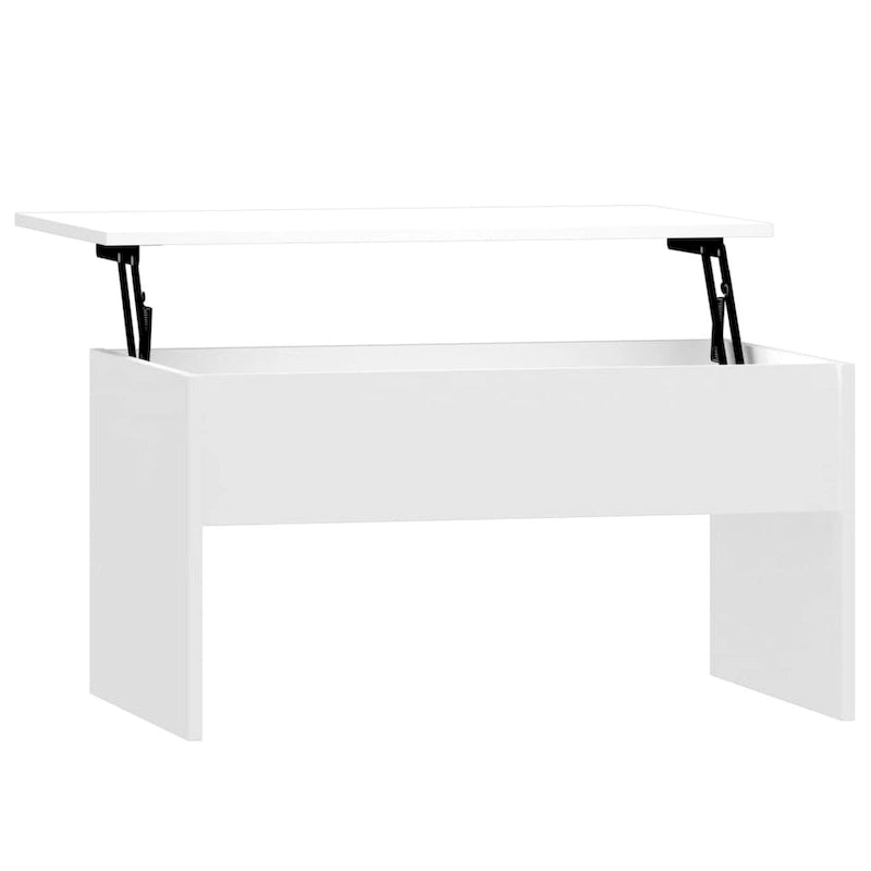 vidaXL Coffee Table Lift Top End Table Accent Side Sofa Table Engineered Wood - 31.5  x 19.9  x 16.3