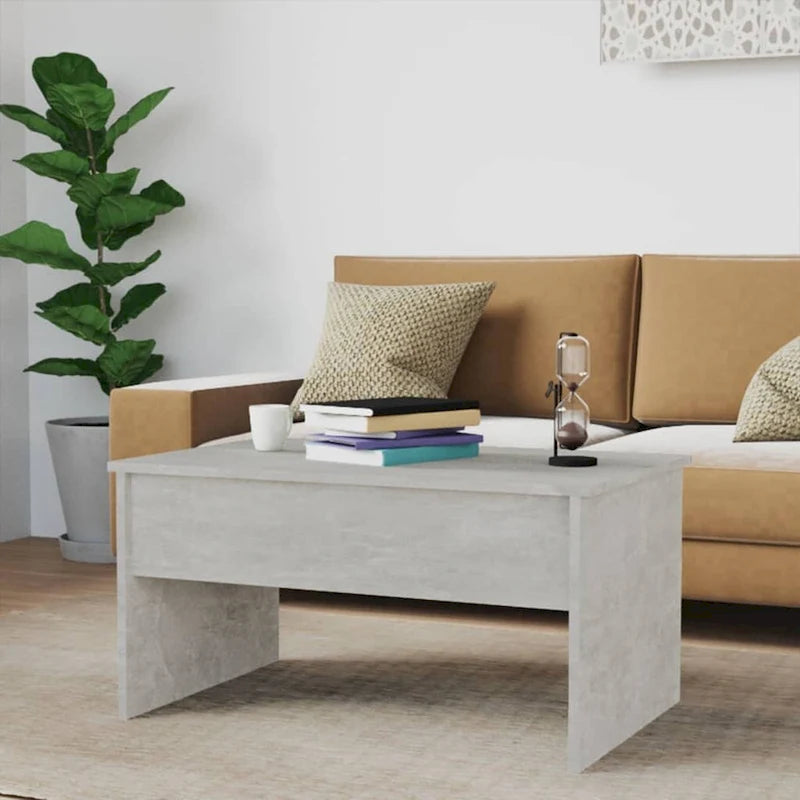 vidaXL Coffee Table Lift Top End Table Accent Side Sofa Table Engineered Wood - 31.5  x 19.9  x 16.3