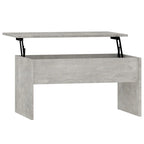 vidaXL Coffee Table Lift Top End Table Accent Side Sofa Table Engineered Wood - 31.5  x 19.9  x 16.3