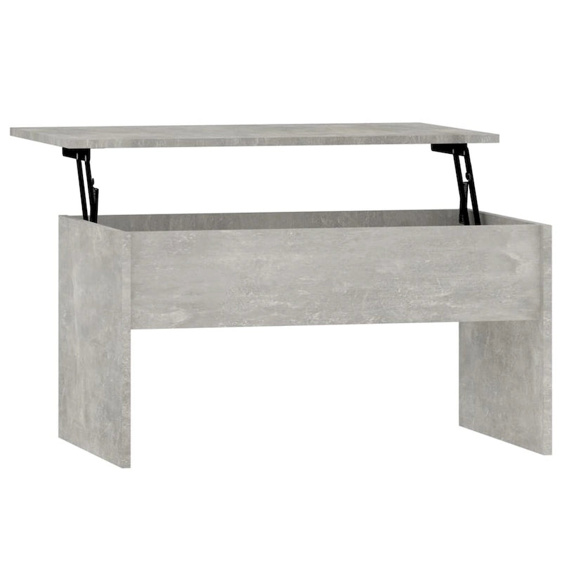 vidaXL Coffee Table Lift Top End Table Accent Side Sofa Table Engineered Wood - 31.5  x 19.9  x 16.3