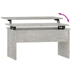 vidaXL Coffee Table Lift Top End Table Accent Side Sofa Table Engineered Wood - 31.5  x 19.9  x 16.3