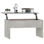 vidaXL Coffee Table Lift Top End Table Accent Side Sofa Table Engineered Wood - 31.5  x 19.9  x 16.3