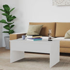 vidaXL Coffee Table Lift Top End Table Accent Side Sofa Table Engineered Wood - 31.5  x 19.9  x 16.3