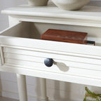 SAFAVIEH Tinnie 2-Drawer Console Table - 36  W x 13  L x 29.5  H - 36Wx13Dx30H