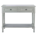 SAFAVIEH Tinnie 2-Drawer Console Table - 36  W x 13  L x 29.5  H - 36Wx13Dx30H