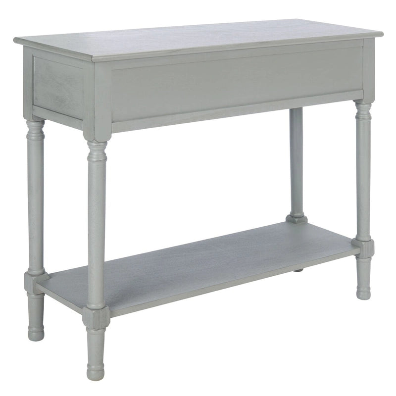 SAFAVIEH Tinnie 2-Drawer Console Table - 36  W x 13  L x 29.5  H - 36Wx13Dx30H