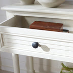 SAFAVIEH Tinnie 2-Drawer Console Table - 36  W x 13  L x 29.5  H - 36Wx13Dx30H