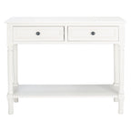 SAFAVIEH Tinnie 2-Drawer Console Table - 36  W x 13  L x 29.5  H - 36Wx13Dx30H