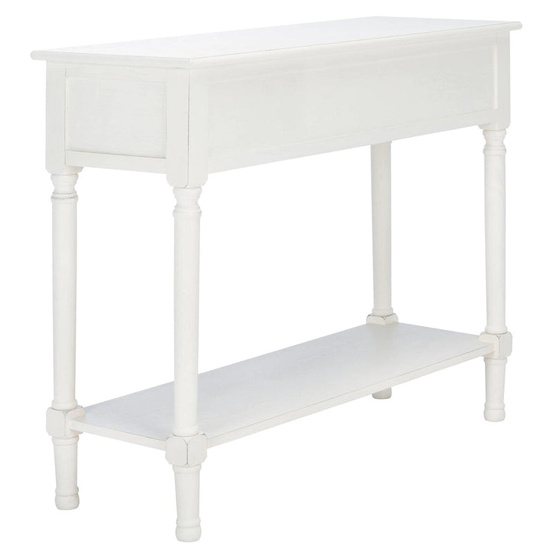 SAFAVIEH Tinnie 2-Drawer Console Table - 36  W x 13  L x 29.5  H - 36Wx13Dx30H