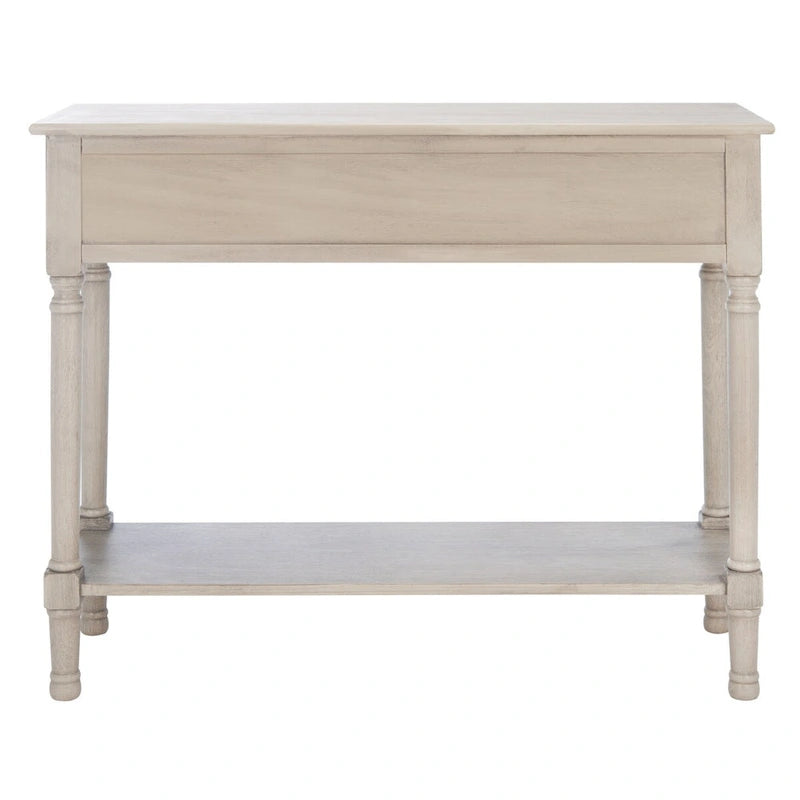 SAFAVIEH Tinnie 2-Drawer Console Table - 36  W x 13  L x 29.5  H - 36Wx13Dx30H