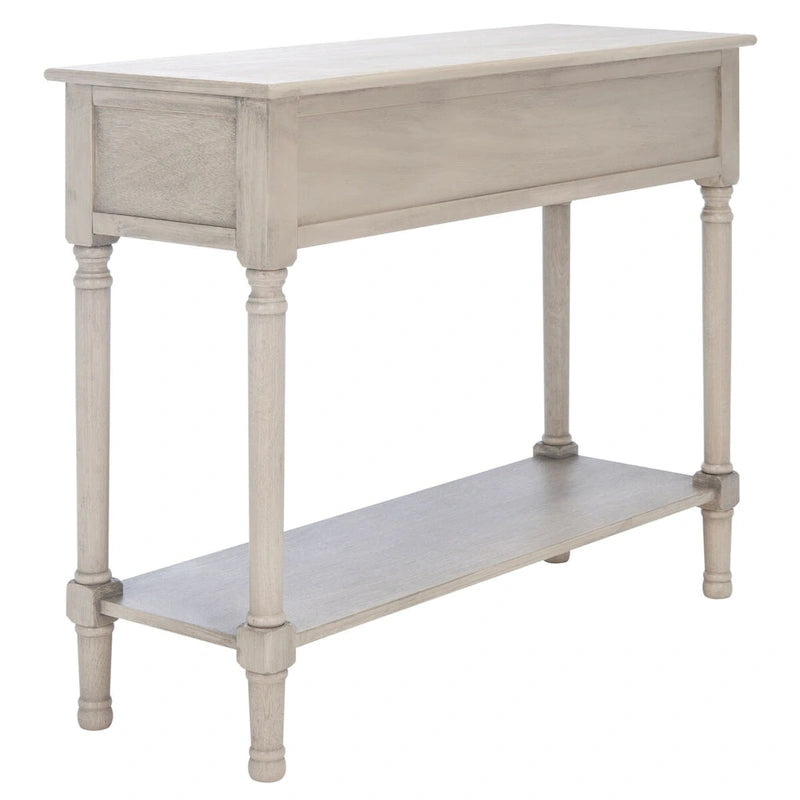 SAFAVIEH Tinnie 2-Drawer Console Table - 36  W x 13  L x 29.5  H - 36Wx13Dx30H