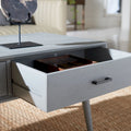 SAFAVIEH Sister Mid-Century 2-Drawer Coffee Table - 37.8  W x 19  L x 17.8  H - 38Wx19Dx18H
